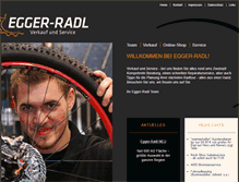 Tablet Screenshot of egger-radl.de
